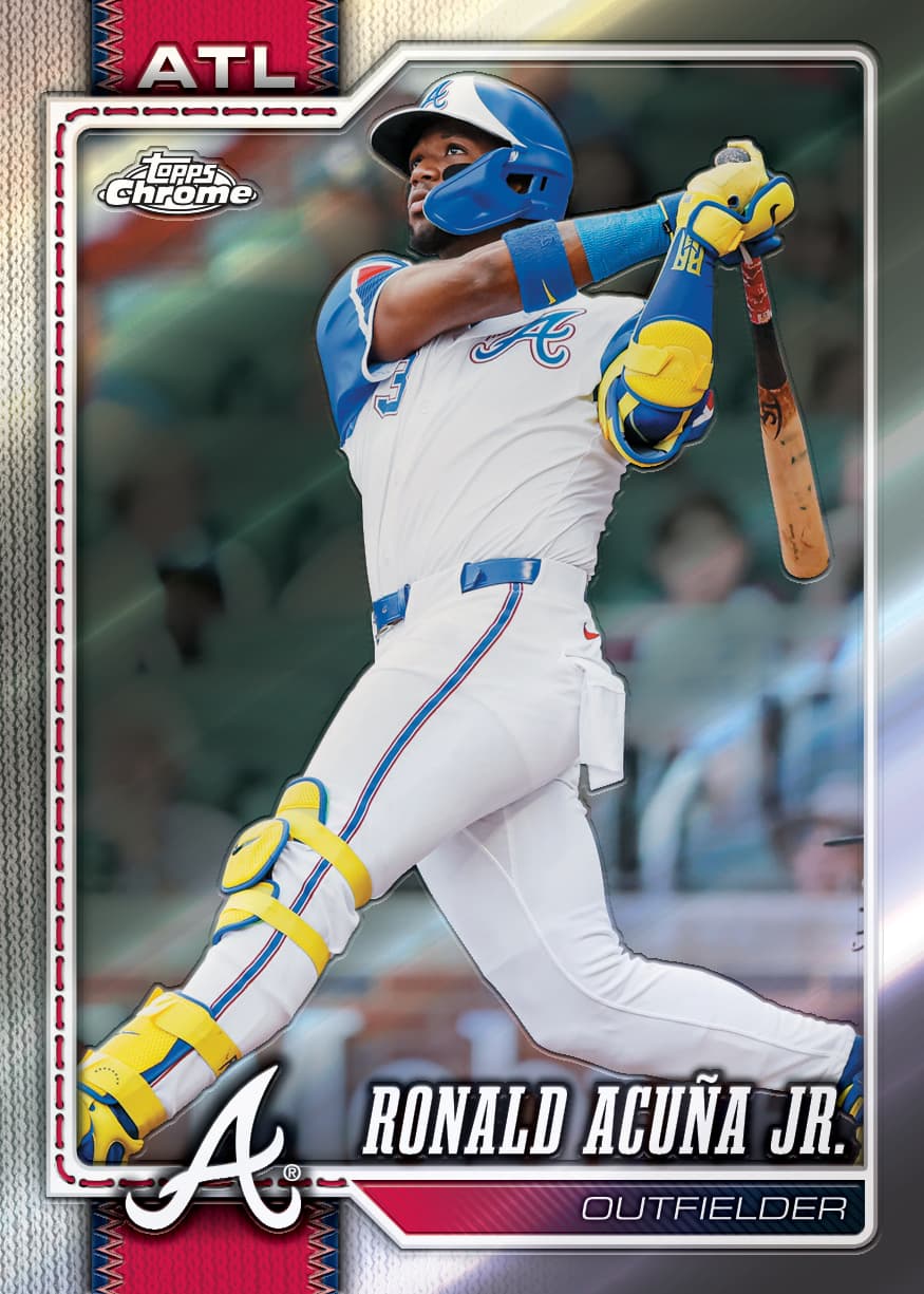 Official Topps promotional card image from 2026 Topps Chrome Baseball